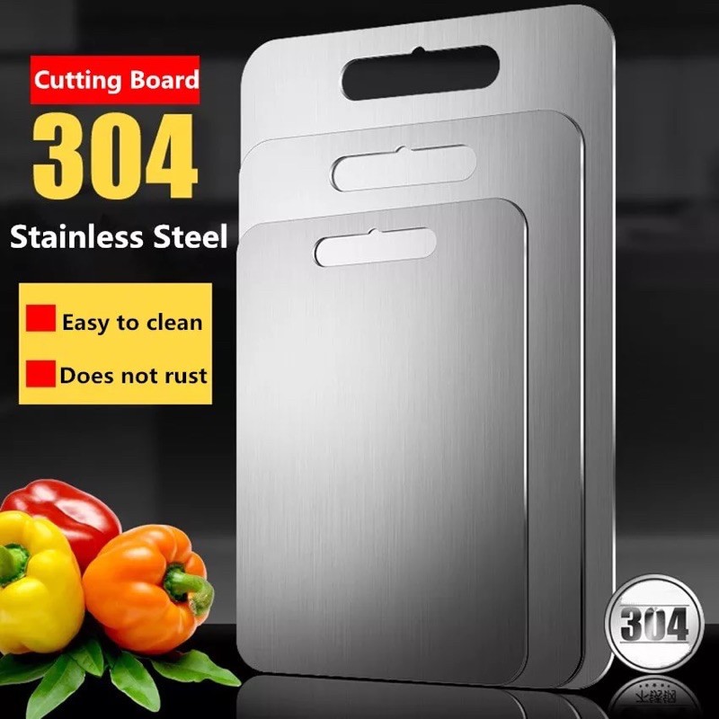 ThorCo Stainless Steel Cutting Board Rust Free Chopping Boards Meat ...