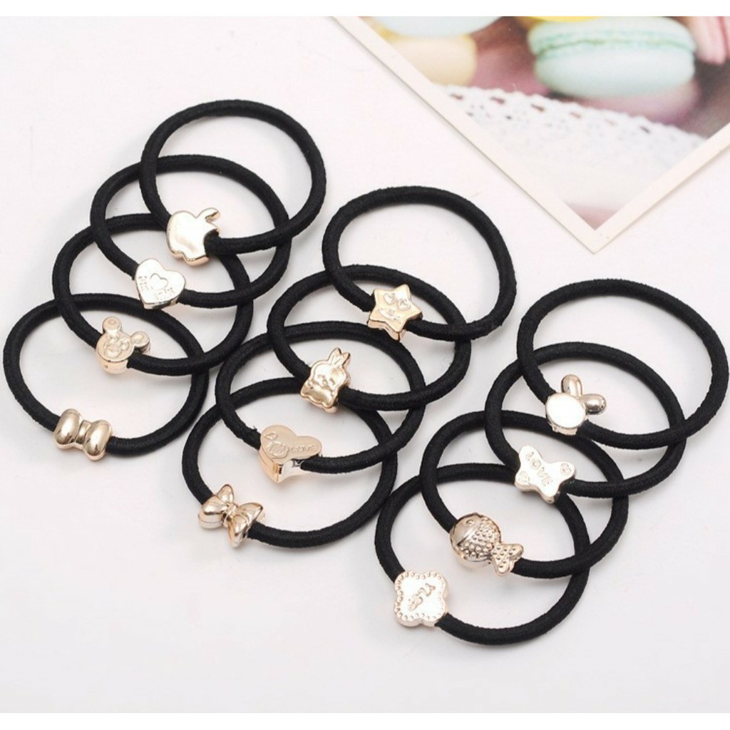 Set 5 Dây Buộc Tóc Hàn Quốc