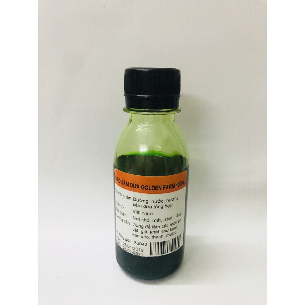 Siro Golden Farm pha cocktail, sữa tươi trái cây, trà sữa hay rau câu... các vị 100ml
