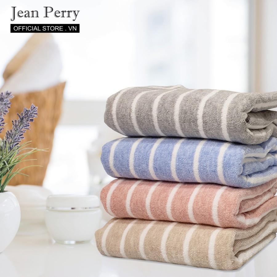 Khăn tắm cotton Jean Perry Ancora kích thước 64x128cm