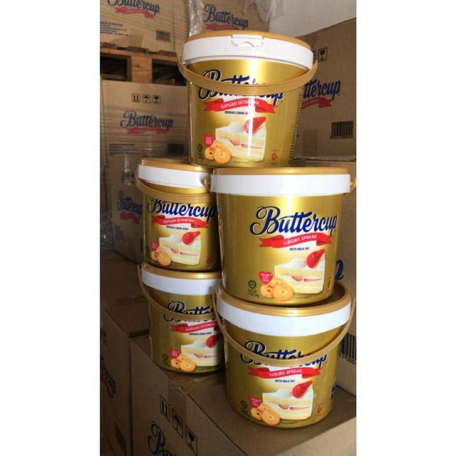 BUTTERCUP luxury spread for baking or cooking 1KG Lazada.co.th