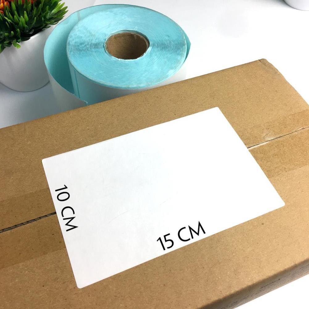Giấy in mã vạch nhãn tem khổ 100x150 mm