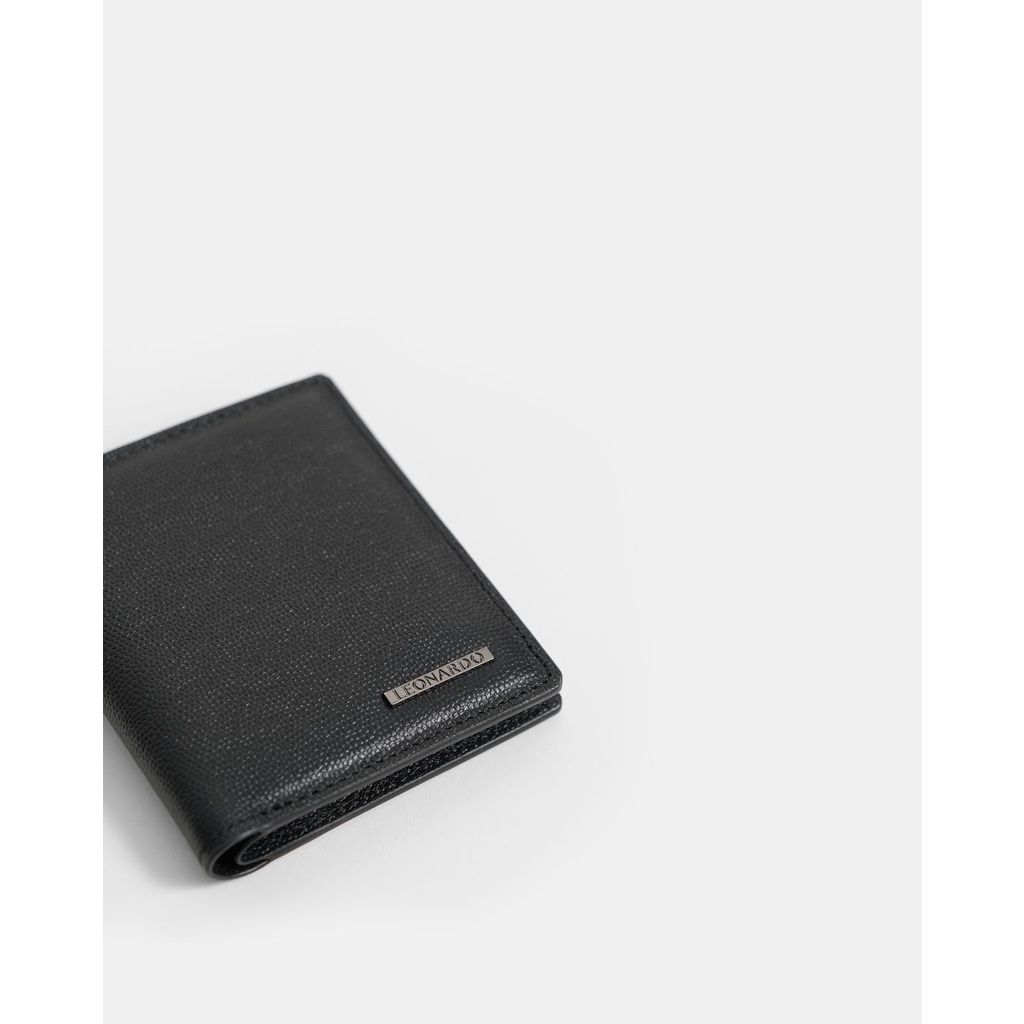 Ví nam Leonardo card mini Ryan da Calfskin