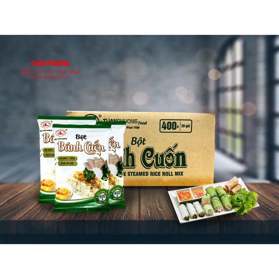 Bột Bánh Cuốn Tuấn Phương gói 400g