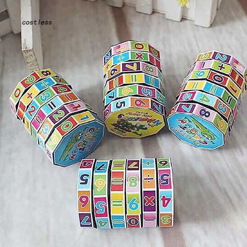 ĐỒ CHƠI TRÍ TUỆ RUBIK TOÁN HỌC 6 TẦNG GIÚP BÉ PHÁT TRIỂN TRÍ TUỆ, LÀM QUEN CỘNG TRỪ NHÂN CHIA