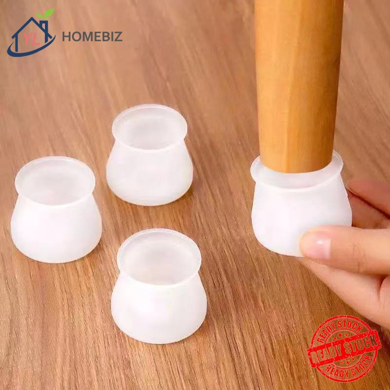 PVC Furniture Leg Protection Cover Table Feet Pad Floor Protector For