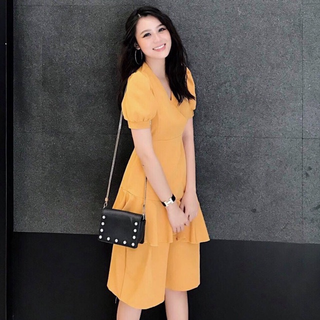 Đầm xoè tùng 2 tầng v2 (kèm hình thật)