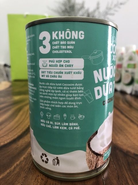 Nước cốt dừa tươi Coco xim 400ml