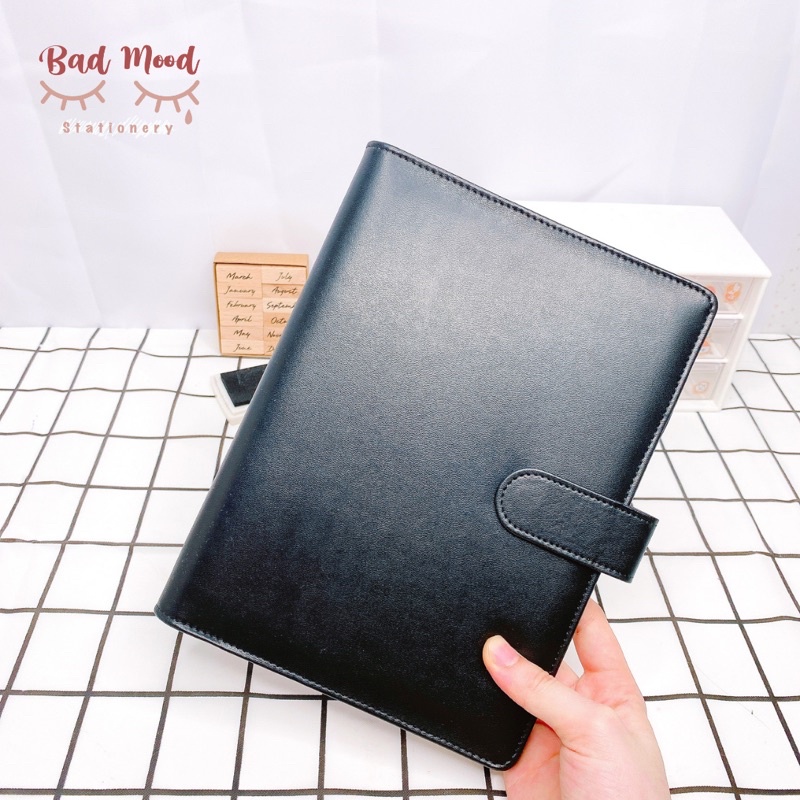 SỔ CÒNG BÌA DA PASTEL PLANNER A5 A6