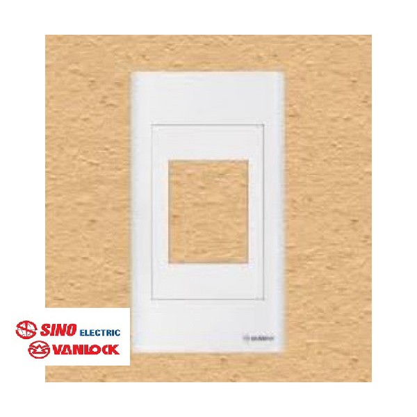 Mặt mcb 2 tép - 2f sino