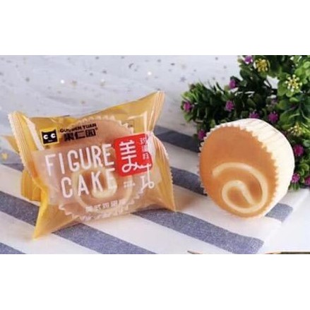 [Combo 5 / 2 cái] BÔNG LAN TRÒN CUỘN PHOMAI FIGURE CAKE - ĐÀI LOAN