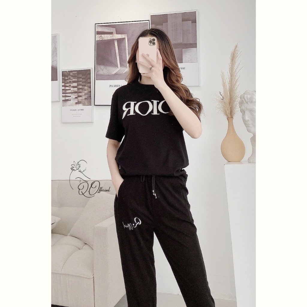 Quần Jogger Nữ Chất Liệu Polyester cool Thời Trang Mùa Hè
