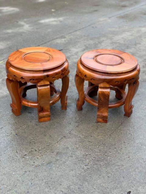 Đôn gỗ hương cao 30cm (1 cái)
