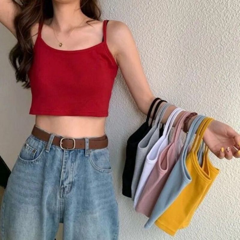 ÁO 2 DÂY CROPTOP SIÊU XINH - CH2S
