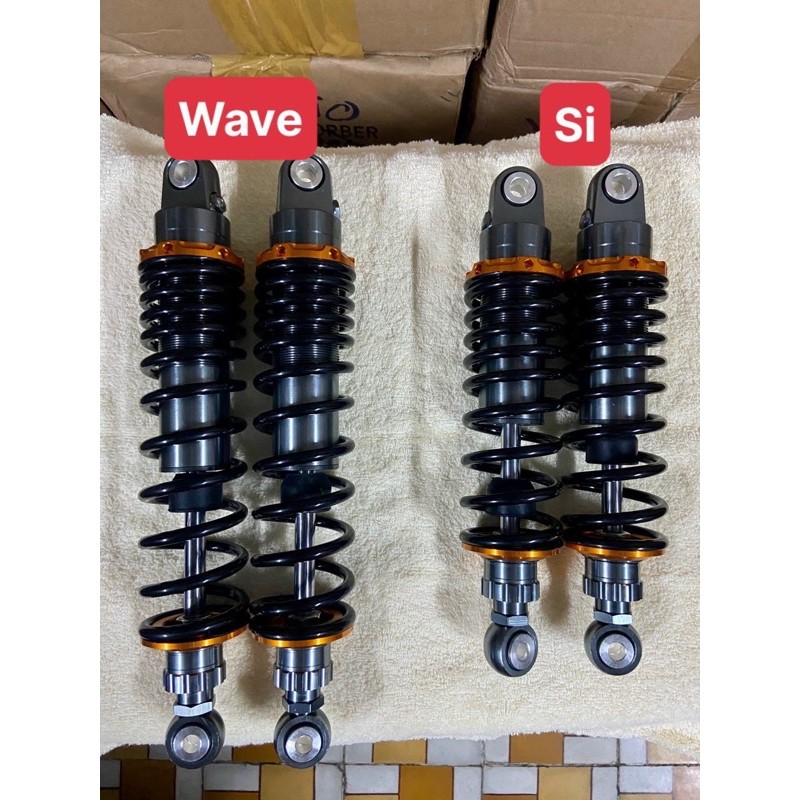 Cặp phuột ohlin đen không bình gắn wave deam sius
