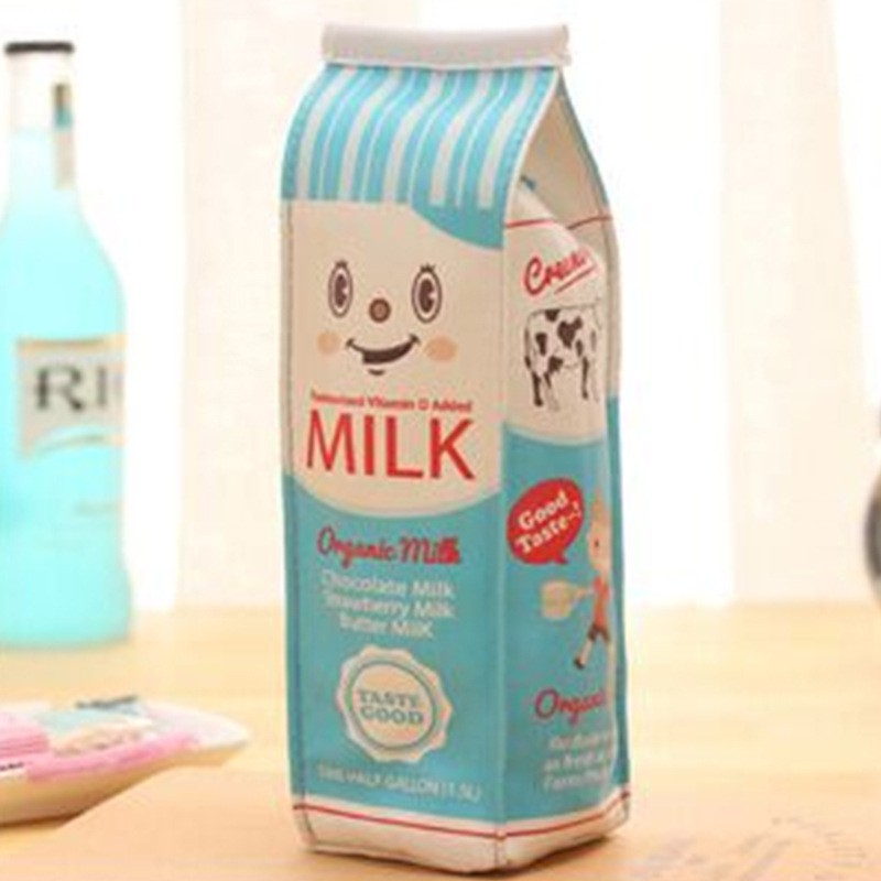 Bóp viết hình hộp sữa