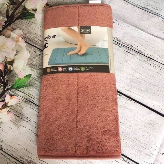 [HCM]Thảm Chùi Chân Lock&Lock Memory Foam Stripe MAT510 MAT511 Loại Có Gân