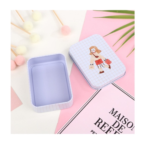Hộp thiếc đựng phụ kiện nhỏ xinh