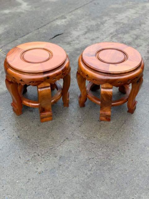 Đôn gỗ hương cao 30cm (1 cái)