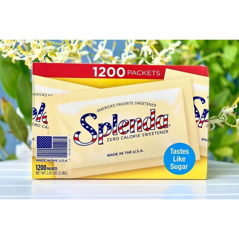 5 gói đường ăn kiêng Splenda Mỹ