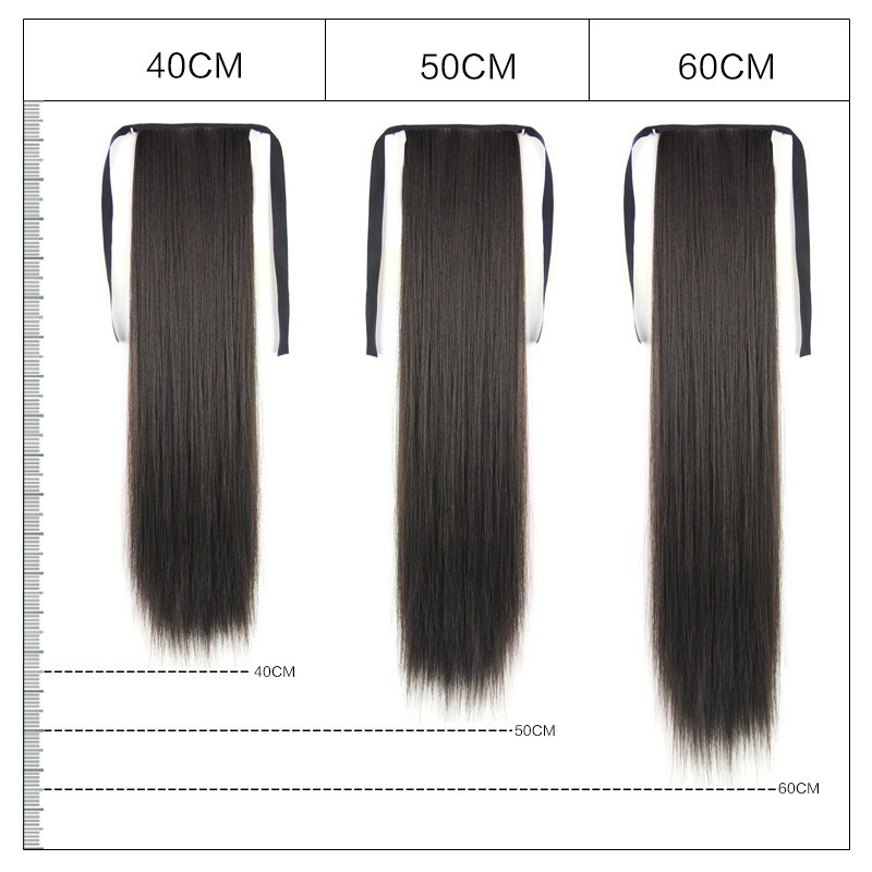 Tóc cột thẳng đủ size