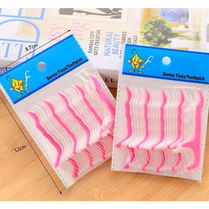 Tăm chỉ nha khoa (bịch 25 chiếc)
