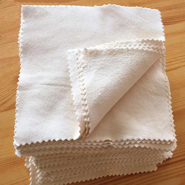 Khăn lau lens da cừu khổ 15x20cm