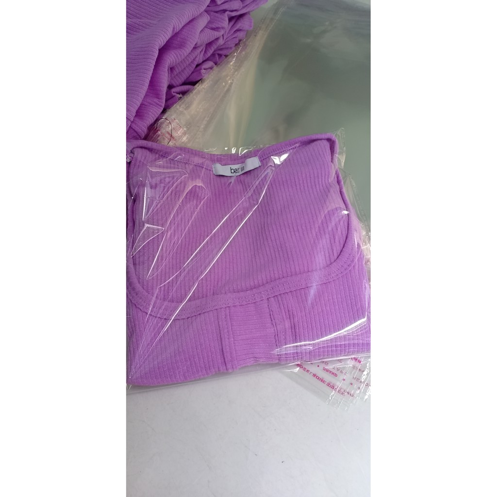 Áo Croptop Kiểu Cổ U Khoét Thân Độc Lạ