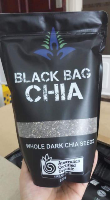 [Keto] 500g hạt chia Úc đen chuẩn ngon