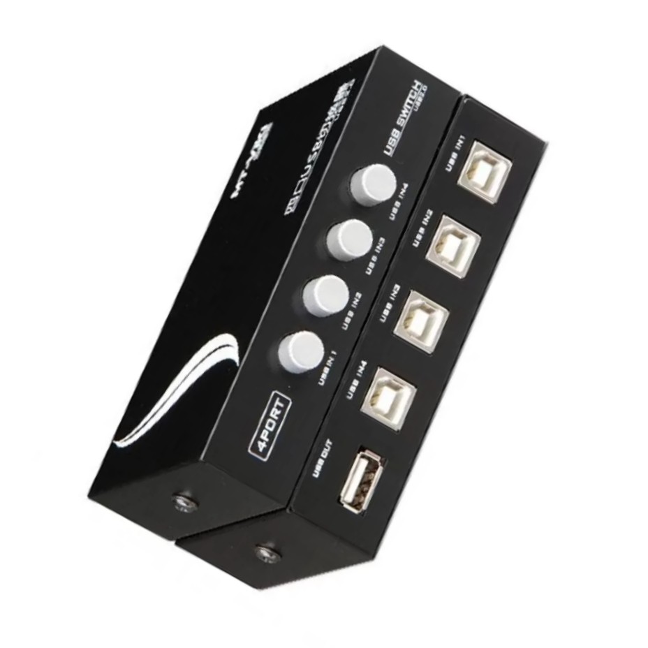 Bộ chia 4 máy tính dùng chung 1 máy in Switch USB MT-VIKI