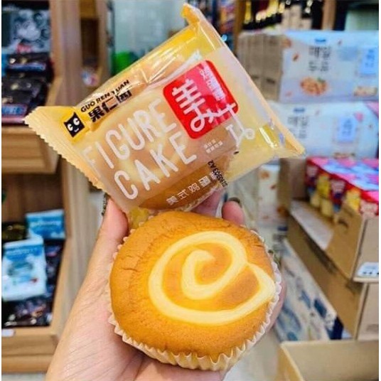 [Combo 5 / 2 cái] BÔNG LAN TRÒN CUỘN PHOMAI FIGURE CAKE - ĐÀI LOAN