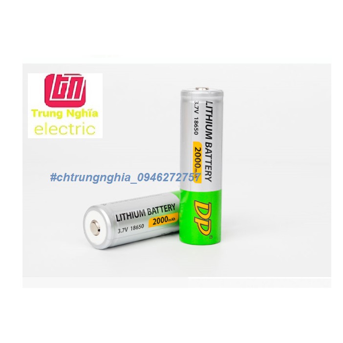 [Premium 18650 Battery Dp] Rechargeable 18650 Lion Dp Battery 3.7V 2000 3000Mah