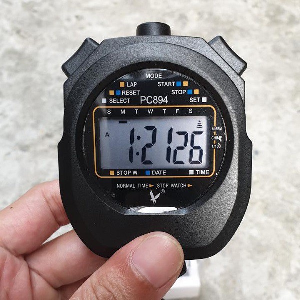 Đồng hồ bấm giây, bấm giờ thể thao 2 láp PC894 chính hãng giá rẻ nhất
