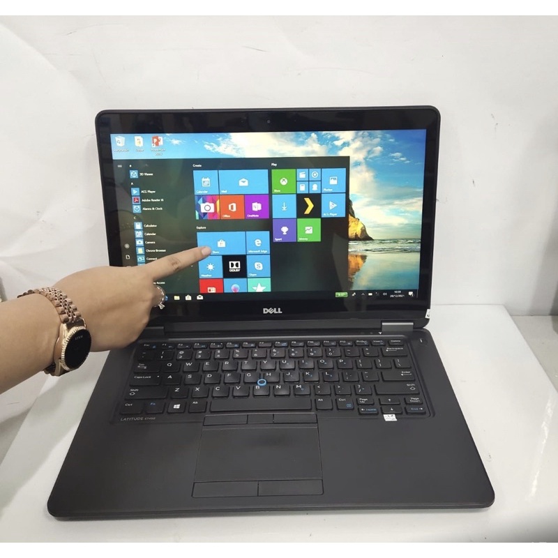 Laptop Dell Latitude E7450 Ram 16gb SSD 512gb Layar Touchscreen PROMO MURAH  BAGUS
