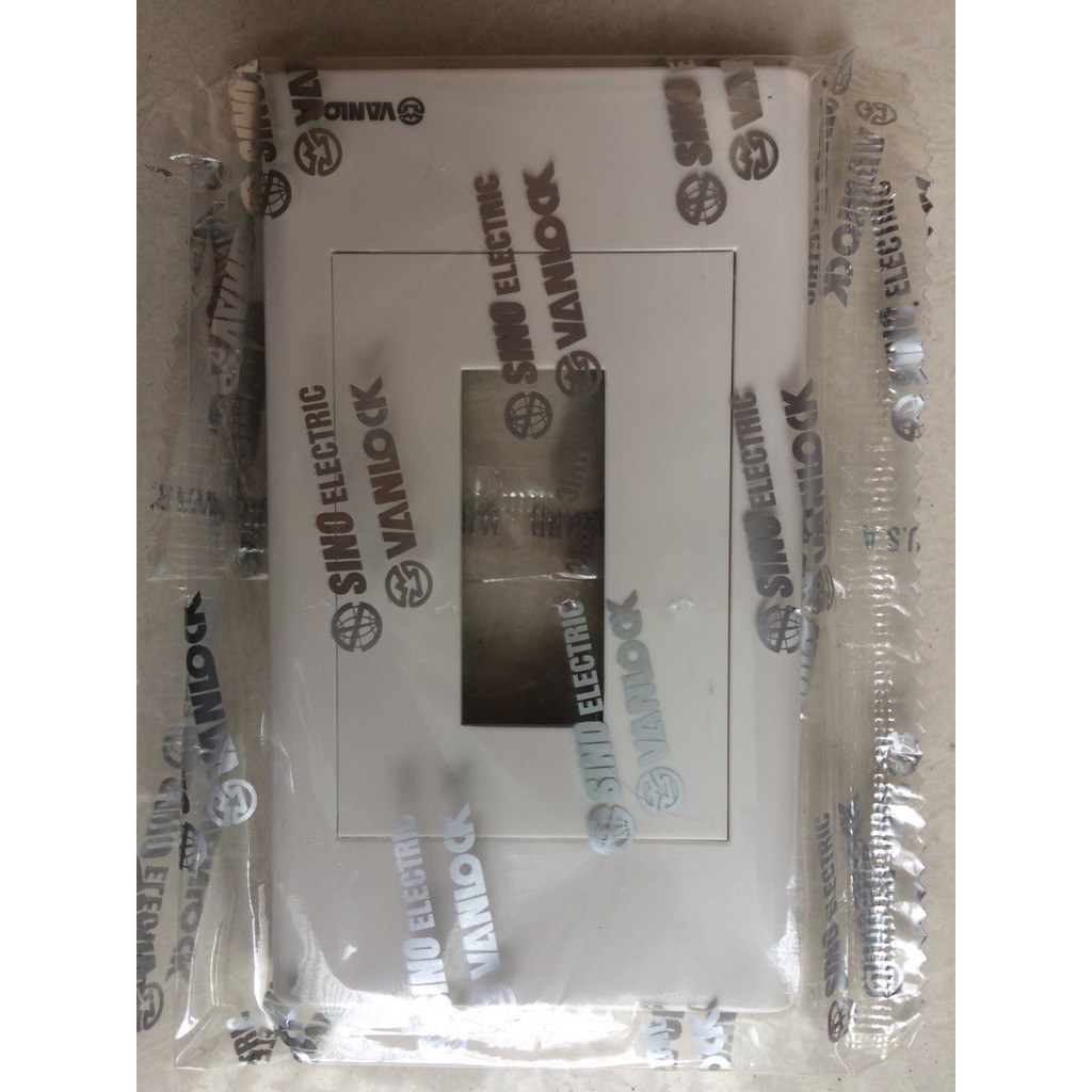 Mặt mcb 1 tép - 1f sino