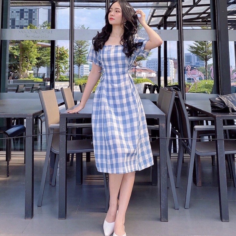 [HCM]Đầm đan dây eo 6 màu (kèm hình thật)