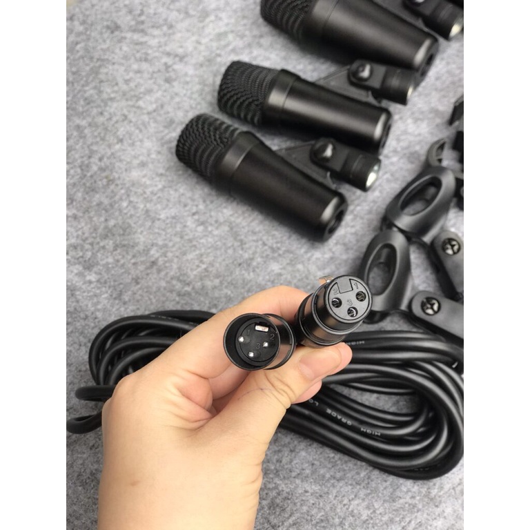 Bộ micro trống jazz drum 7 cái