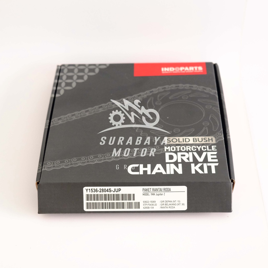 Gearset Jupiter Z INDOPART JUP Komplit KEMASAN BARU Solid Brush