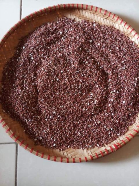 500g TRÀ ĐẬU ĐEN GẠO LỨT LÁ DỨA (LÁ NẾP THƠM)