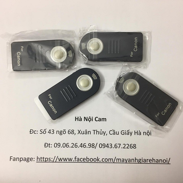 Remote điều khiển chụp từ xa cho máy ảnh Canon