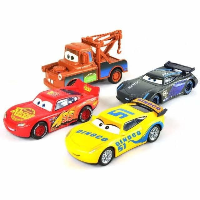 [7-11/12 VOUCHER 8%]Đồ chơi 4 ô tô sắt McQueen Macqueen