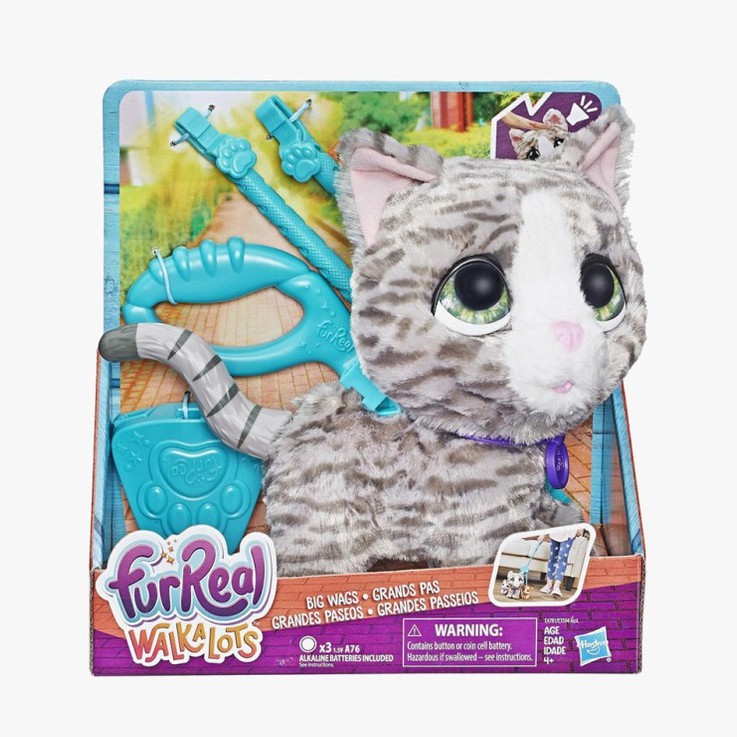 FurReal Walkalots Big Wags Kitty Cat Walking Dog Puppy Tiger Doggy