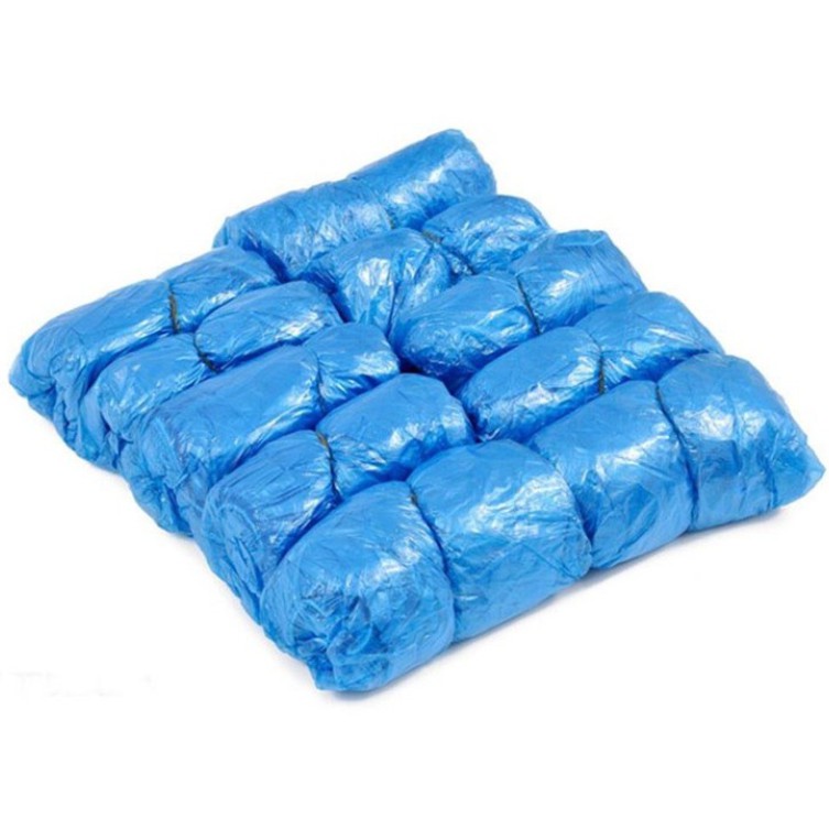 Set 100 bao nilon bọc giày dép đi mưa