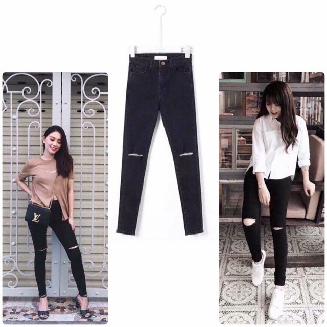Quần jean nữ rách gối shop 31.df