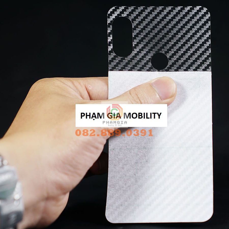 Miếng dán mặt lưng skin carbon Xiaomi Redmi Note 5/ Note 5 Pro/ Note 5A/ Note 5A prime