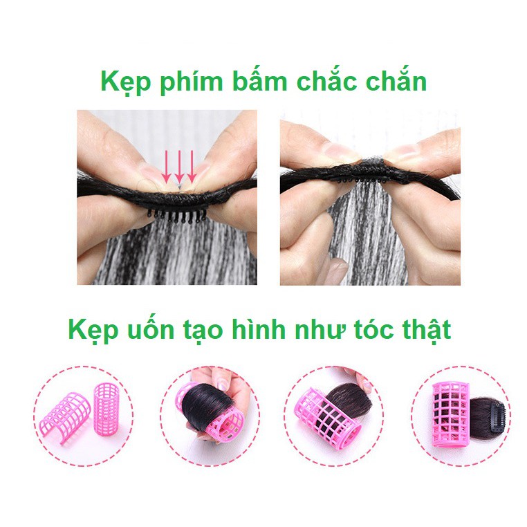 Tóc mái thưa làm từ tóc thật 100%💖FREESHIP💖 tóc mái dệt tay thủ công, tóc mái làm từ tóc thật
