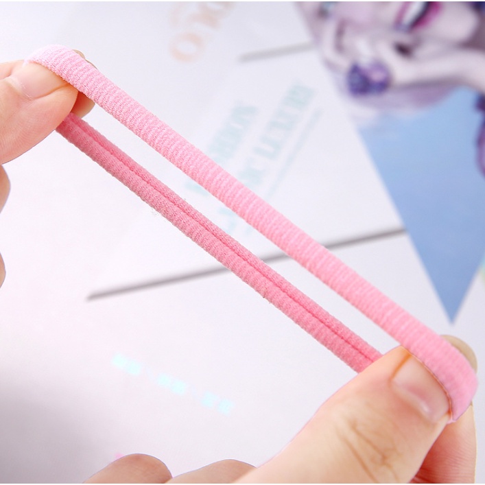 20 dây cột tóc sắc màu