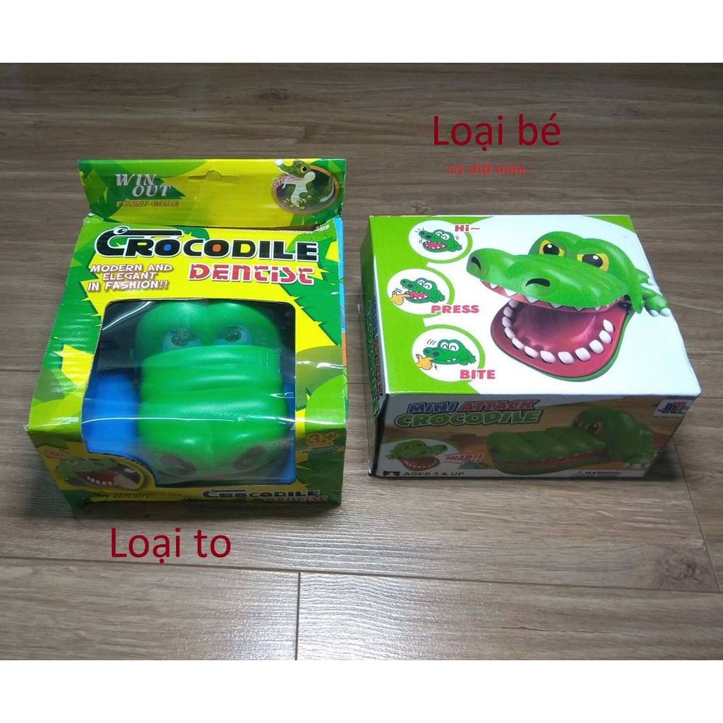 Đồ chơi khám răng cá sấu loại to