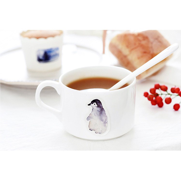 Bộ sticker/ Hình dán Họa Tiết Nam Cực (46 Hình)