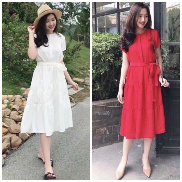 [HCM]Đầm tùng 3 tầng (kèm hình thật)